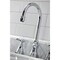 Kingston Brass KS2981BEX Essex Widespread Bathroom Faucet W/ Brass Pop-Up, Chrome KS2981BEX - alternate 7
